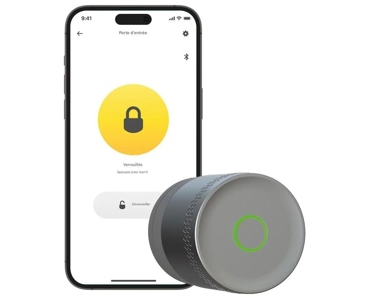 serrure connectee linus 2 lite avec smartphone